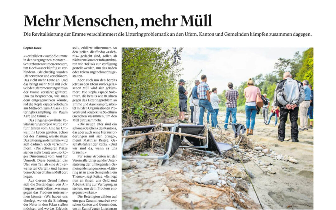 AG Littering: Presseanlass 2020