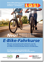Neu! E-Bike-Fahrkurse (mit City E-Bike)