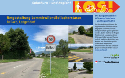 LOS! Infoplakat Nr. 35 Umgestaltung Lommiswiler-/Bellacherstrasse