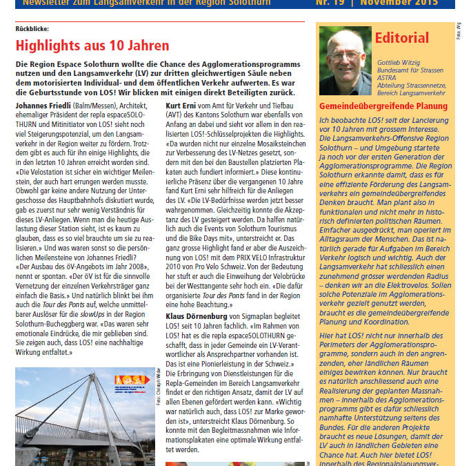 LOS! – Newsletter Nr. 19 ist da!