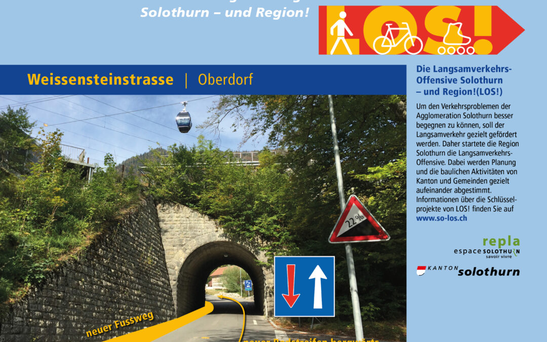 LOS! Infoplakat Nr. 31 Weissensteinstrasse Oberdorf