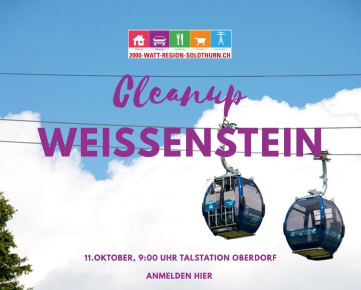 Die Repla unterstützt den Cleanup Weissenstein